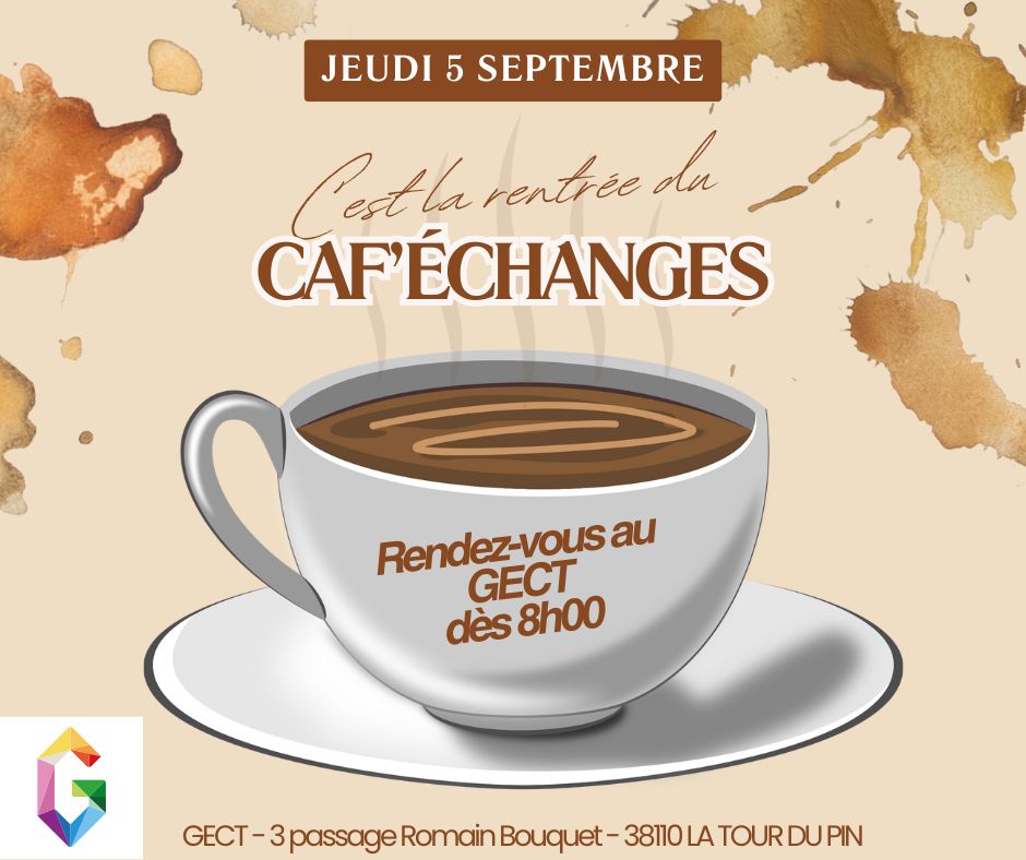 invitation au caf'échanges du 5 septembre 2024