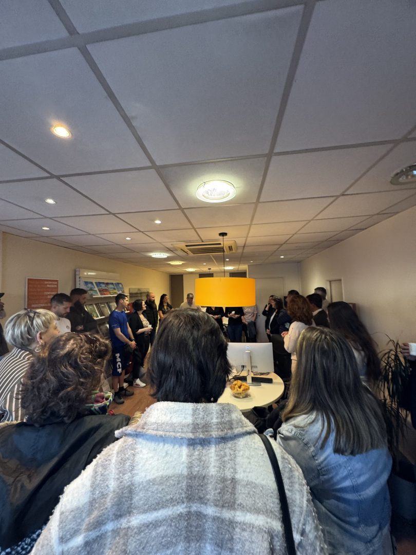 photo du caf échanges GECT avril 2025