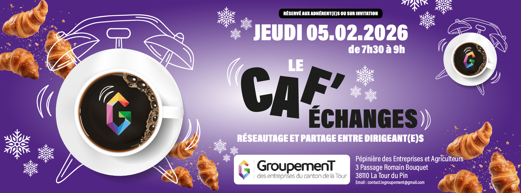 Caf'échanges du GECT février 2026